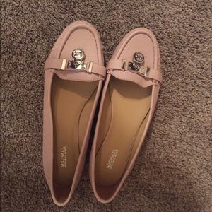 Michael Kors rose pink flats